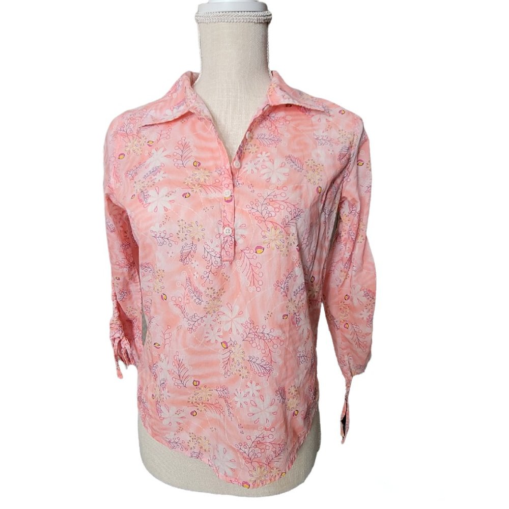 Women's Mountain Hardwear Hiking Wicking Top Pink Size 6 EUC